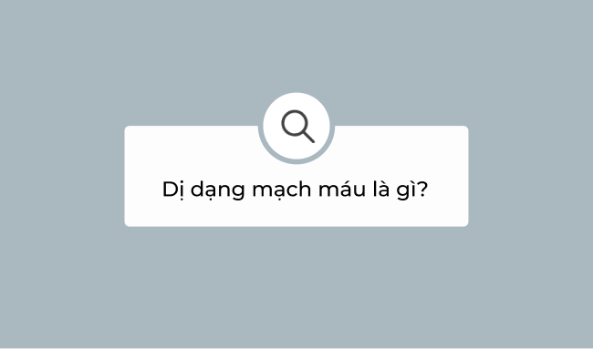 Dị dạng mạch máu